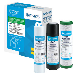 Комплект  картриджів Ecosoft CHV3ECOAGR